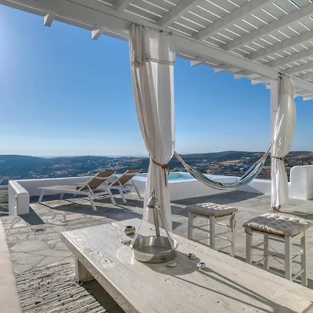 Villa Lofos - Sea View And Jacuzzi Near Parikia *